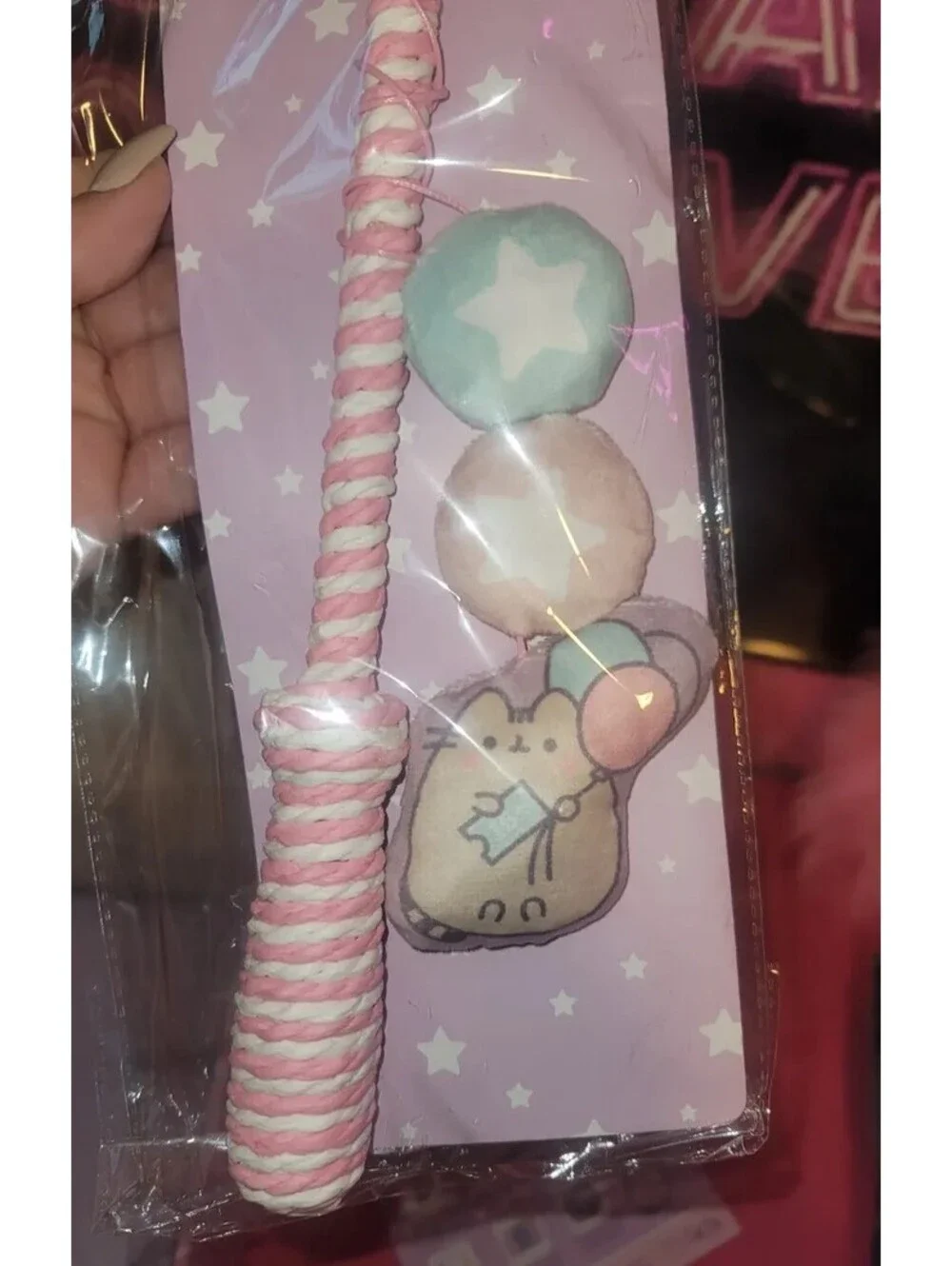CULTUREFLY PUSHEEN THE CAT SPRING 2025 CAT TEASER WAND NEW